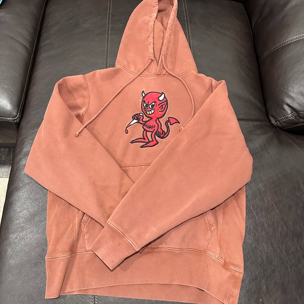Ransom brown “Devil” graphic embroidered t shirt